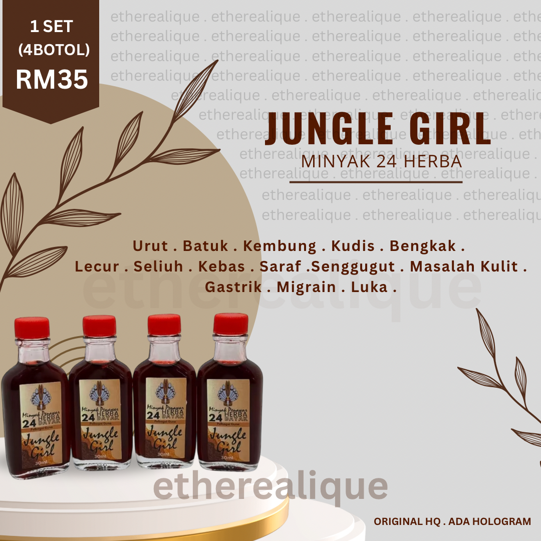 Jungle Girl - Minyak 24 Herba
